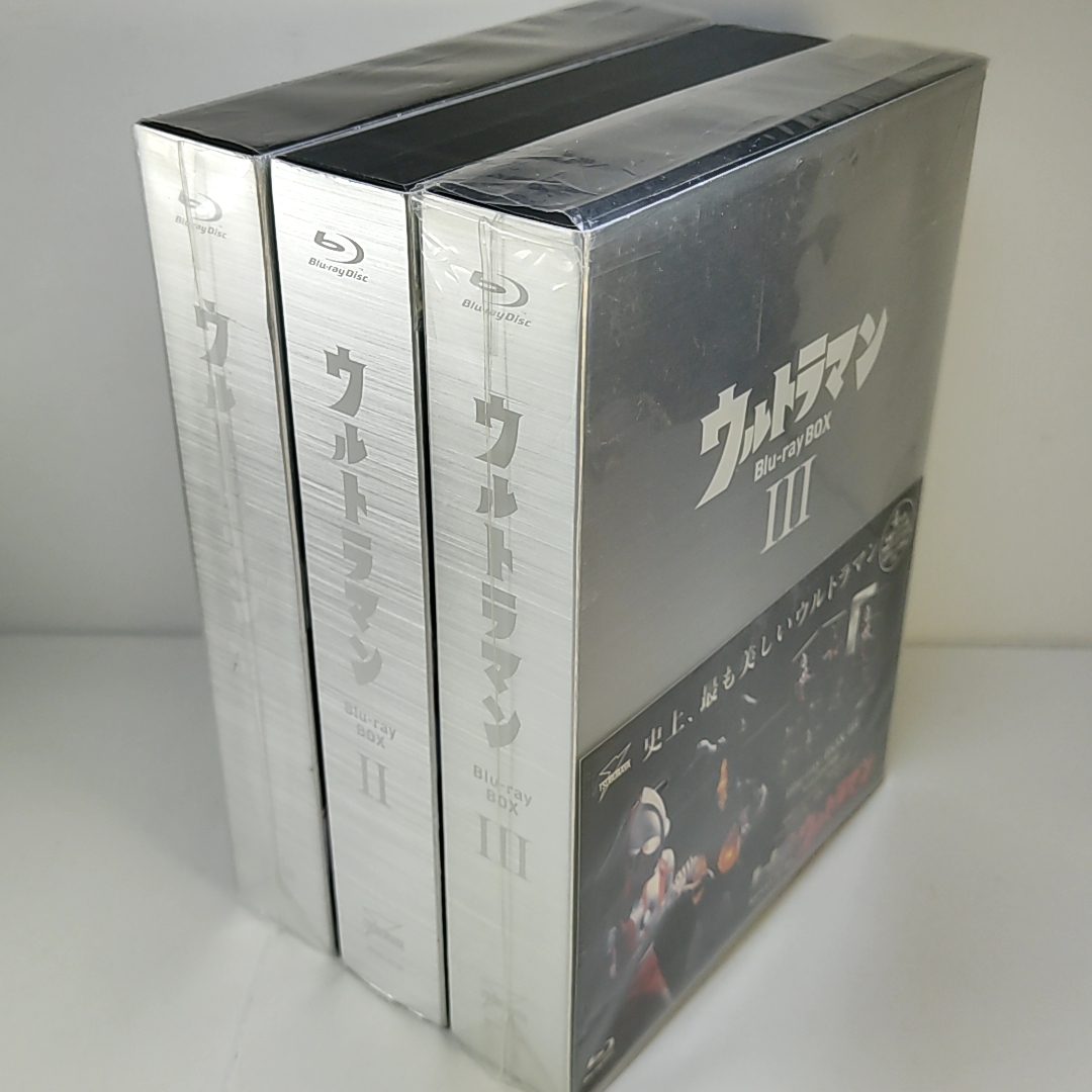 特典全付　初回版　ウルトラマン Blu-ray BOX I～III (I～III、1～3)」全3巻セット　円谷プロ