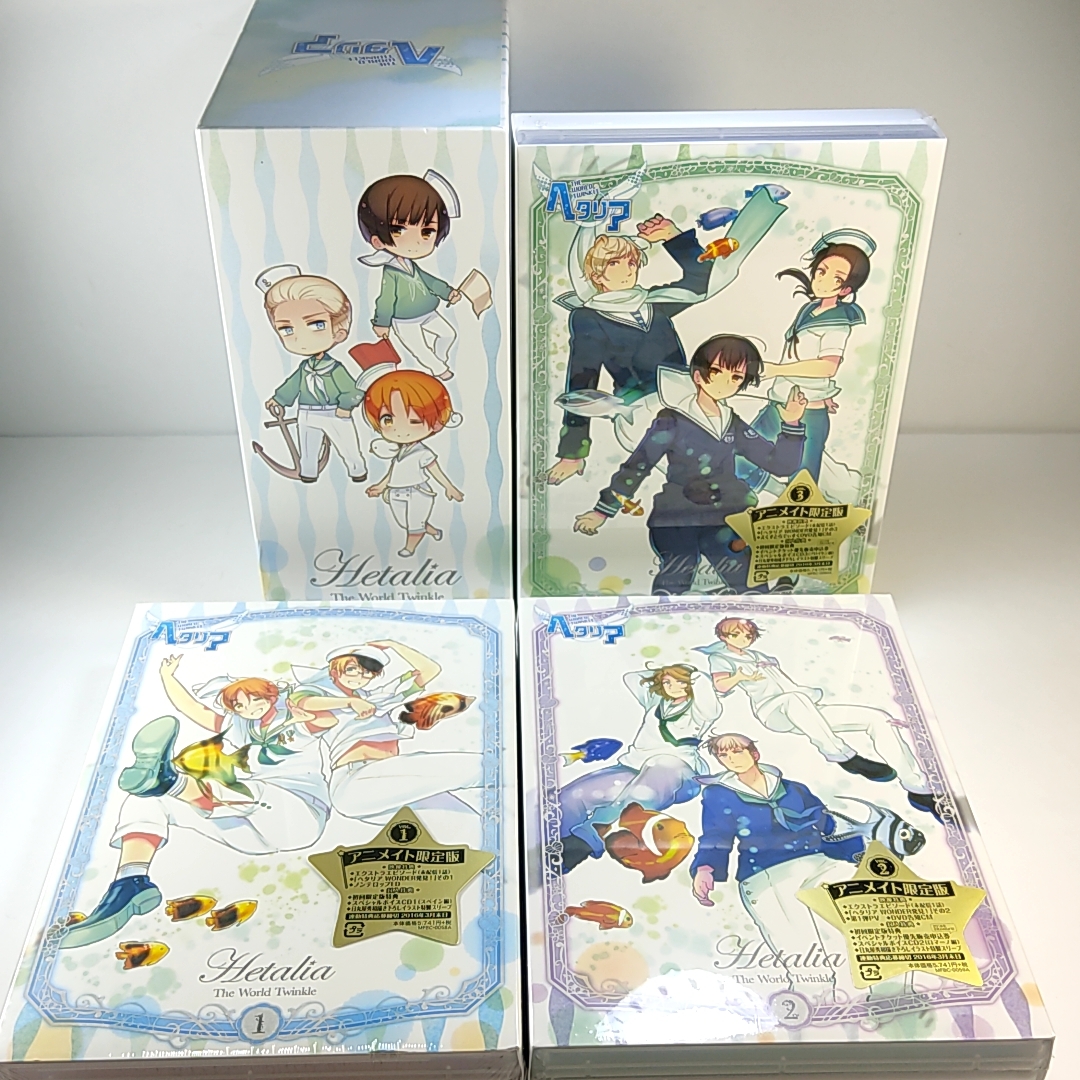 84%OFF!】 ヘタリア DVD アニメイト限定BOX まとめ売り catalogo.foton