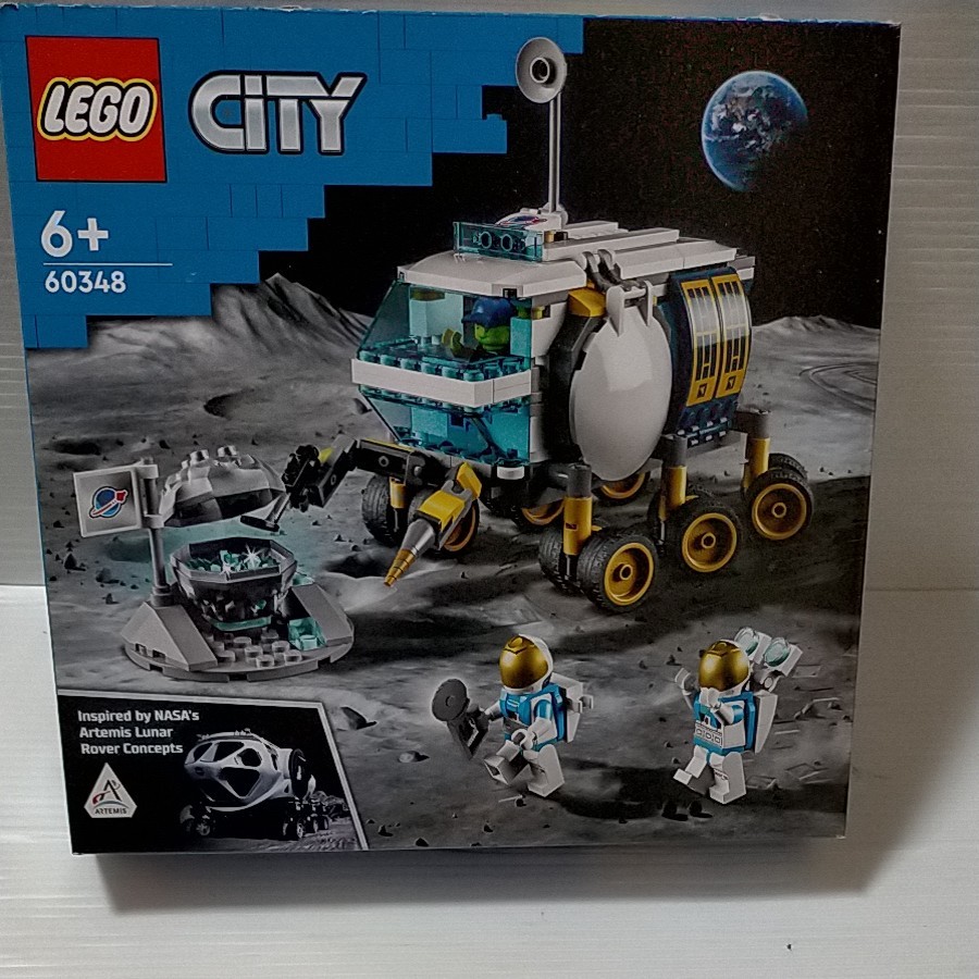 新品未開封　LEGO CITY 月面探査車 60348 