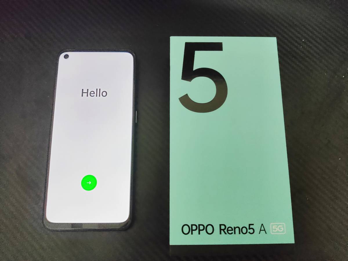 OPPO Reno5 A シルバーブラック SIMフリー版 sariater-hotel.com