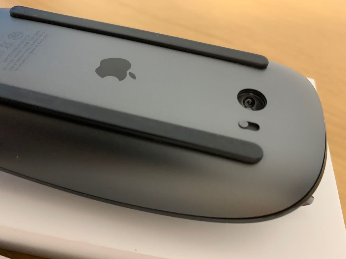 週末値下げ　廃盤品【純正】Apple Magic mouse spacegrey  ケーブルあり　アップルマジックマウス