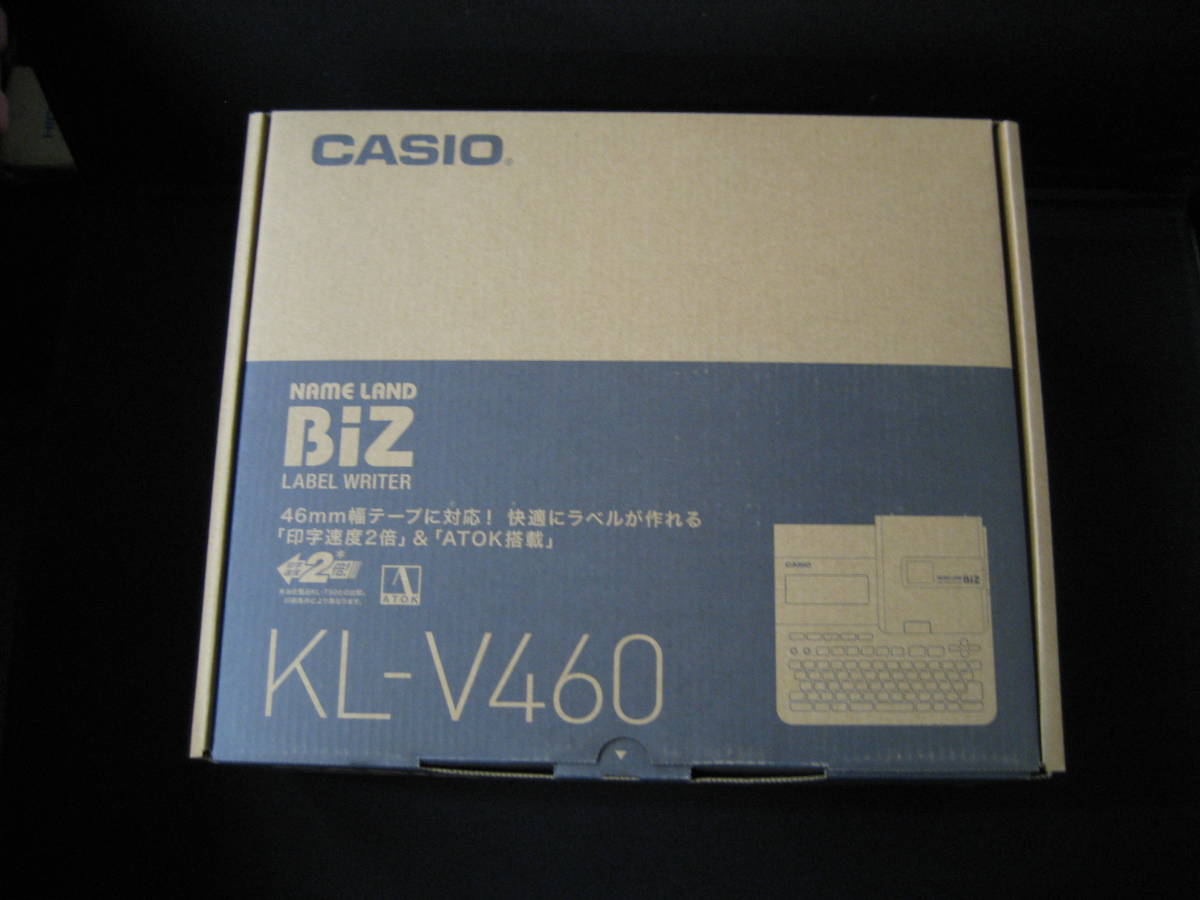 CASIO】 カシオ ネームランド KL-V460 新品・未使用・未開封 lp2m