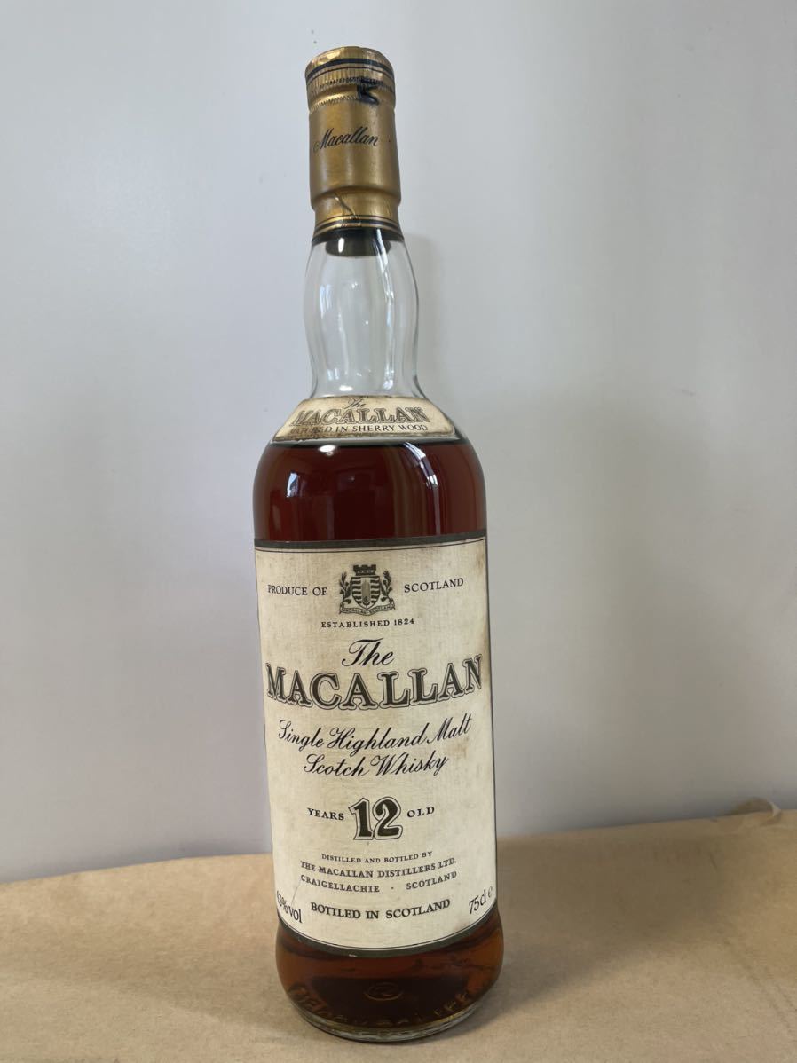 ザ マッカラン 12年 MACALLAN 12 years old 古酒 - ruizvillandiego.com