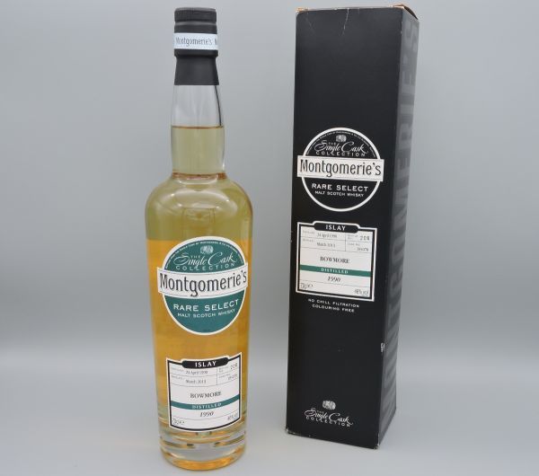 ヤフオク! - 未開栓 Montgomerie’s BOWMORE 1990 700ml 46%