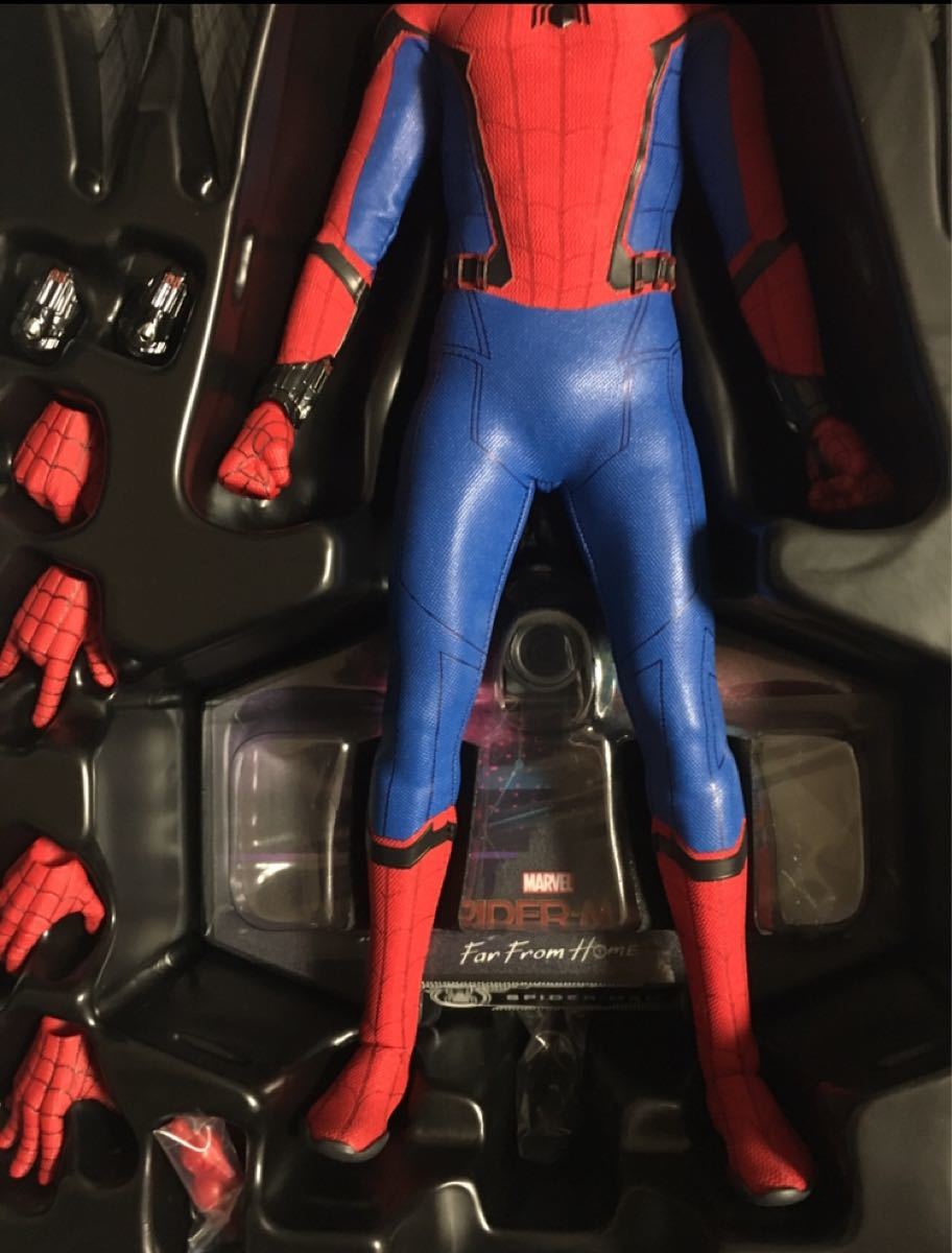 ホットトイズ スパイダーマン マスターピース ホームカミング ファーフロムホーム ライト版 1/6スケールフィギュア