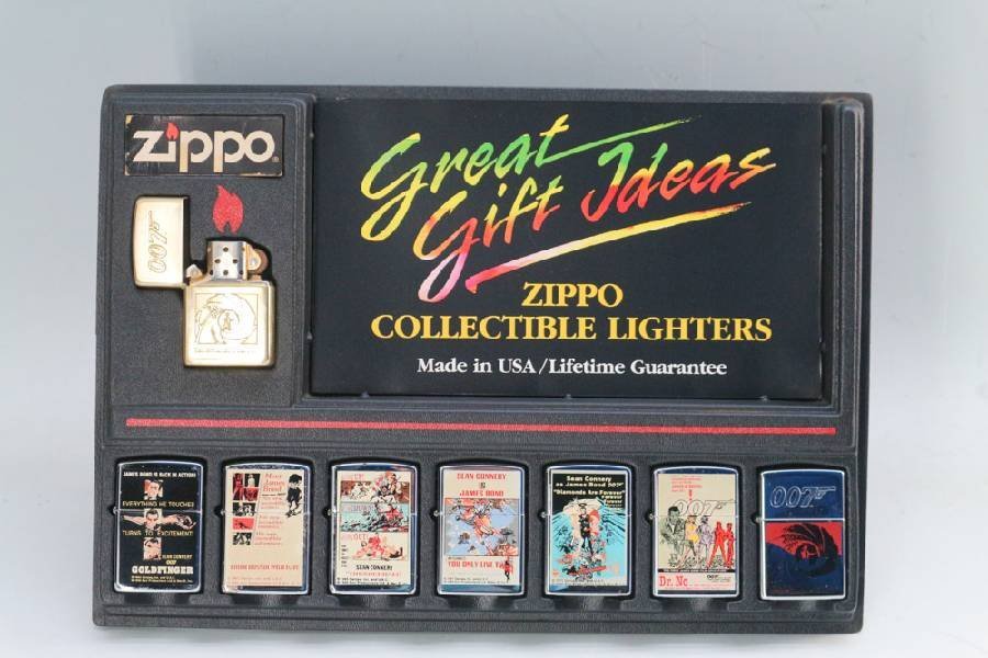 ☆希少 ZIPPO☆007 ジェームズボンド ライター 8個セット☆◇404f12
