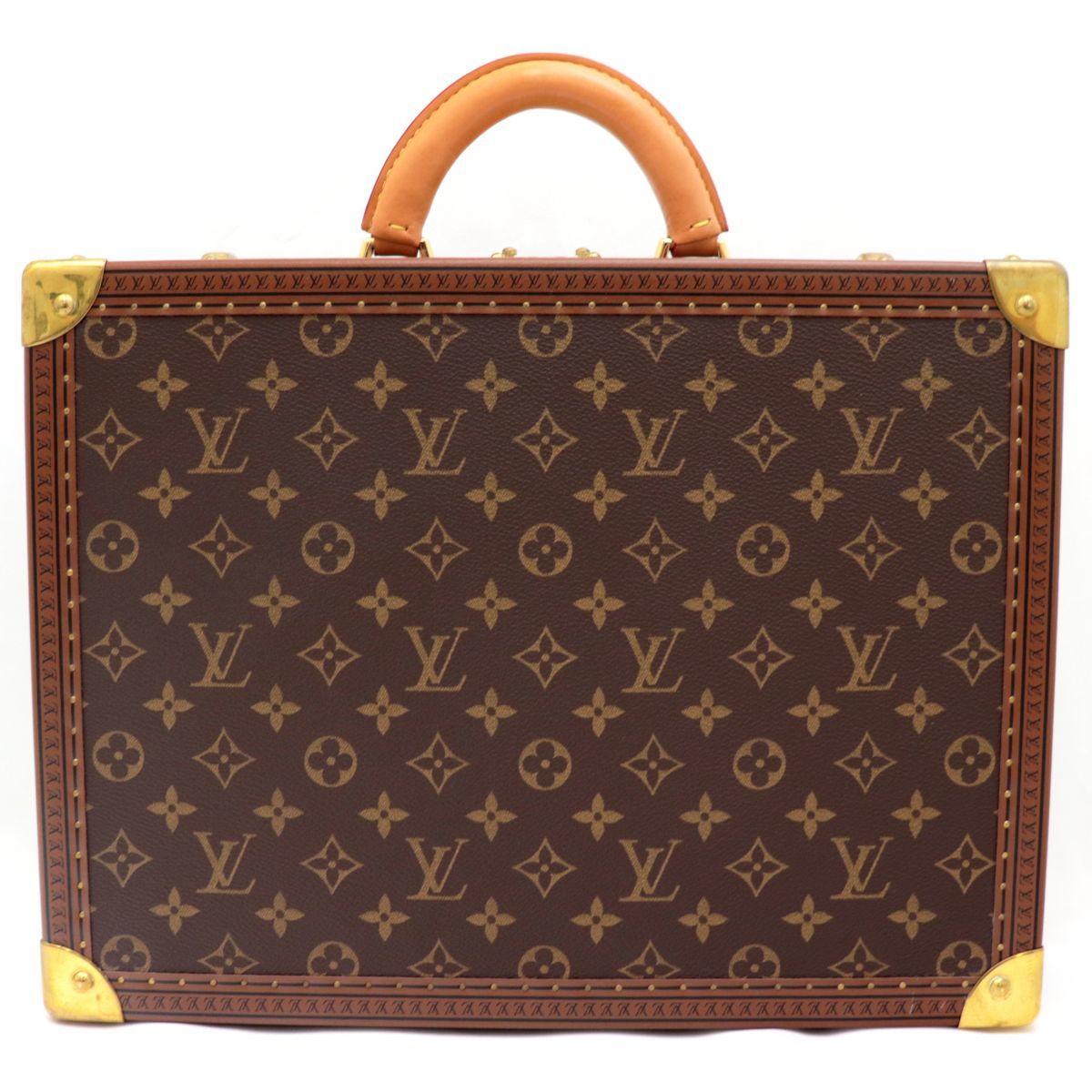 美品 ルイヴィトン モノグラム トランク ジュエリーボックス アクセサリーケース 小物入れ 茶 パープル バッグ LOUIS VUITTON_画像4