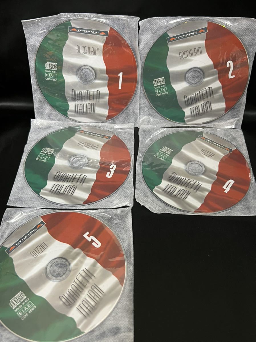 10CD / Boccherini / Bazzini / Verdi / Puccini / Quartetti Italiani / イタリアの弦楽四重奏曲集 / CDS 486/1-10 / 番号:SF0440の画像5