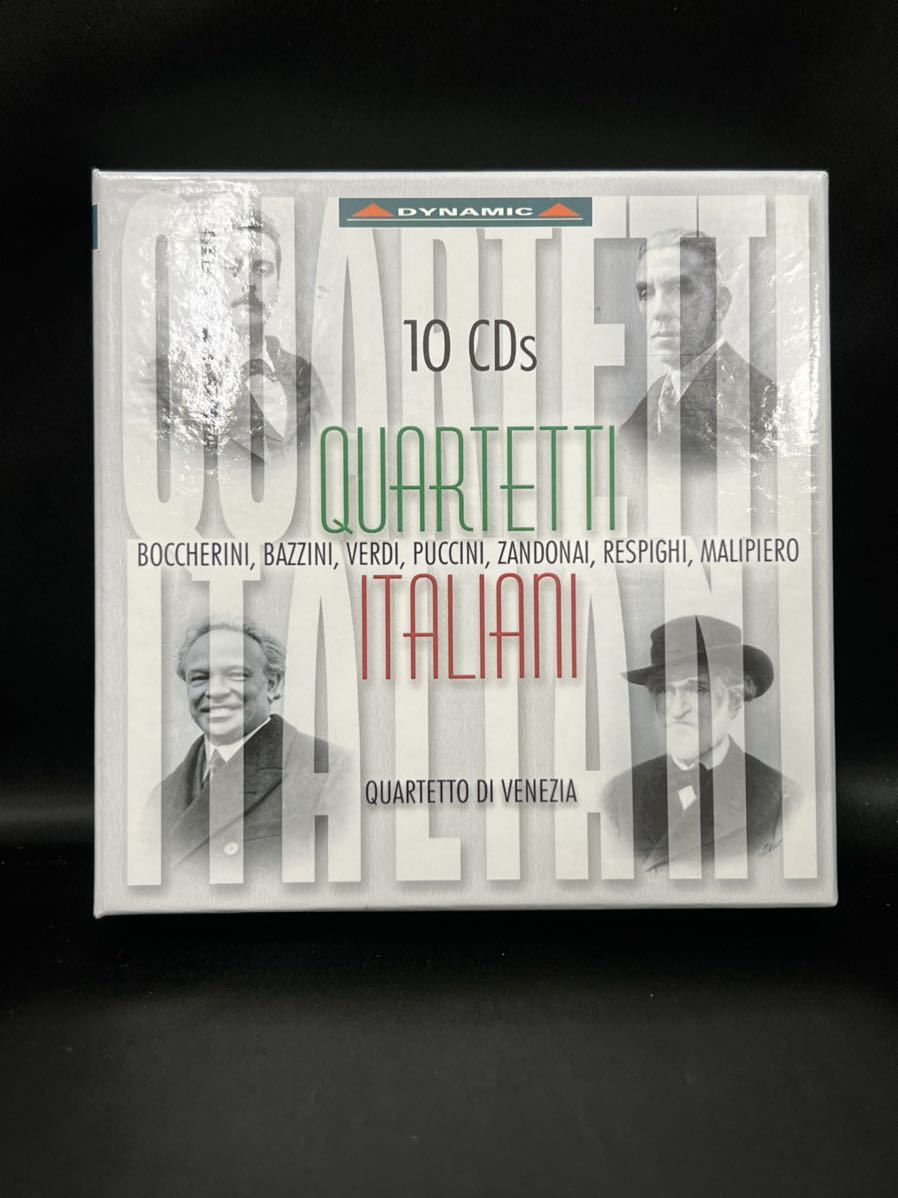 10CD / Boccherini / Bazzini / Verdi / Puccini / Quartetti Italiani / イタリアの弦楽四重奏曲集 / CDS 486/1-10 / 番号:SF0440の画像1