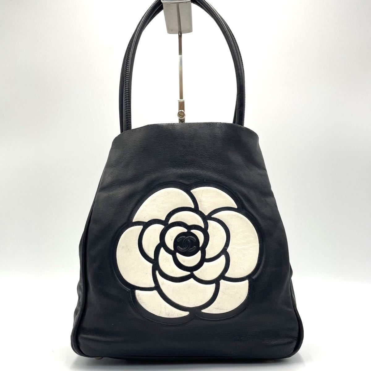 1円〜 【美品 最高級】 シャネル CHANEL ロゴ カメリア カメリヤ