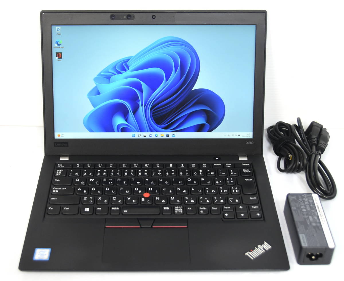 ☆ Lenovo ThinkPad X280 i5-8350U 1.7(3.6)GHz 8CPU/SSD 256GB/12.5W