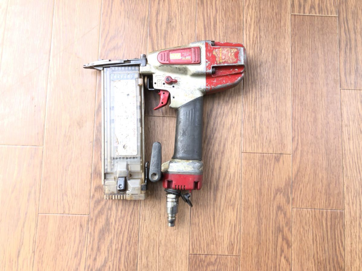 動作確認済 マックス MAX フィニッシュネイラ TA-255 常圧フィニッシュ