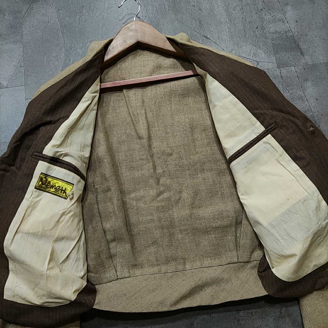 品質一番の  　カシミヤ混　定番ジャケット NEMETH テーラードジャケット