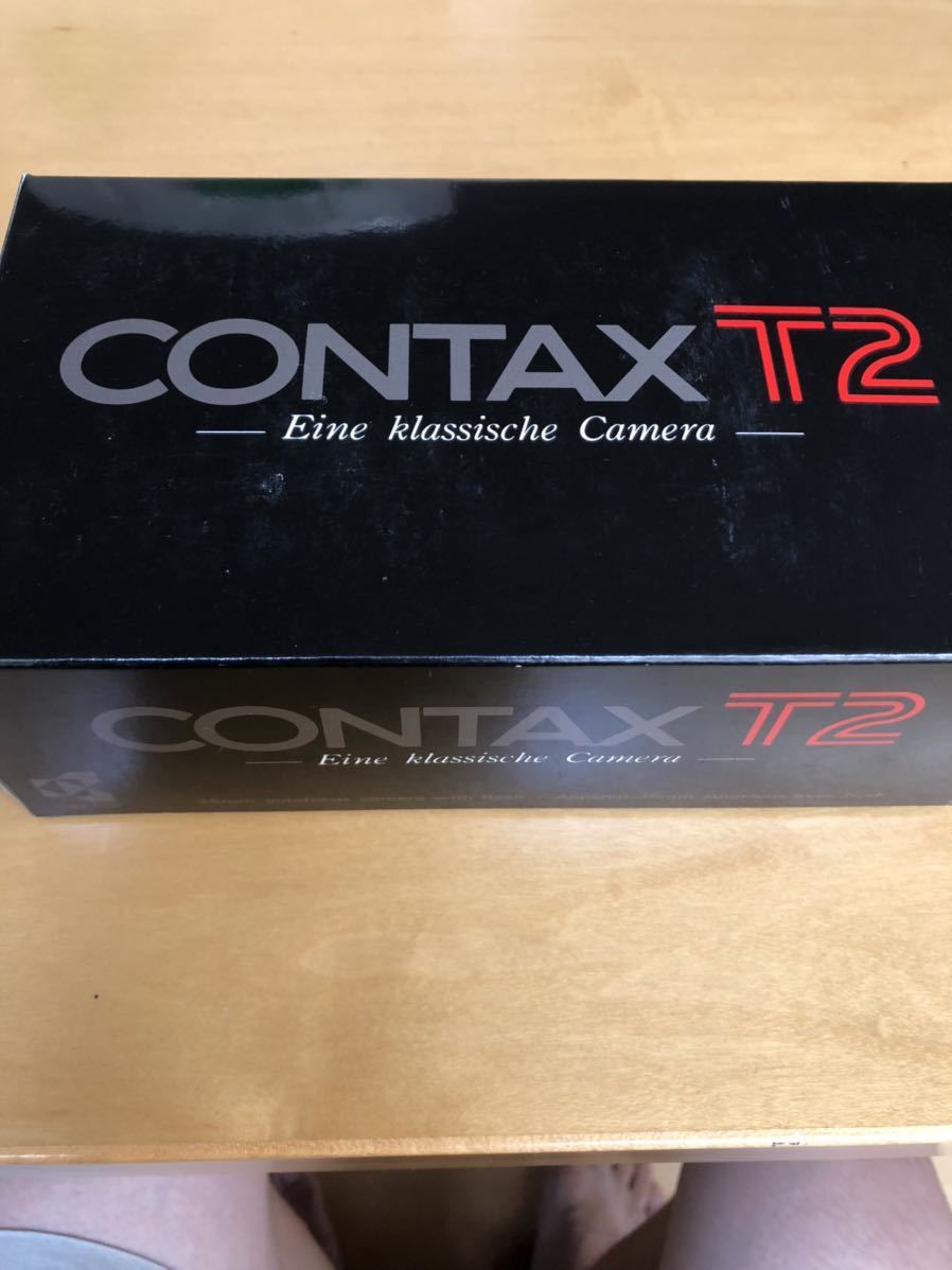 箱付きカメラ】【動作未確認】CONTAX T2 DATA BACK KYOCERA 箱付きカメラ】【動作未確認】CONTAX T2 DATA BACK KYOCERA