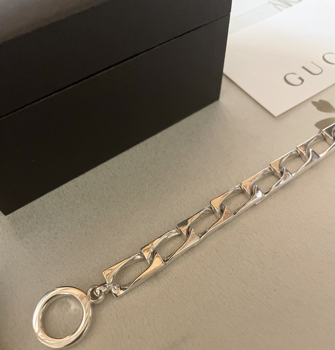 GUCCI グッチ ブレスレット フィガロ | mcttt.gov.fj
