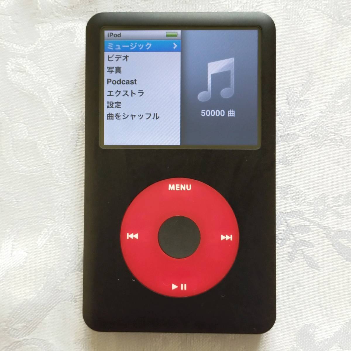 美品】【大容量化】iPod Classic 第6世代 U2モデルver 256GB!! A1238