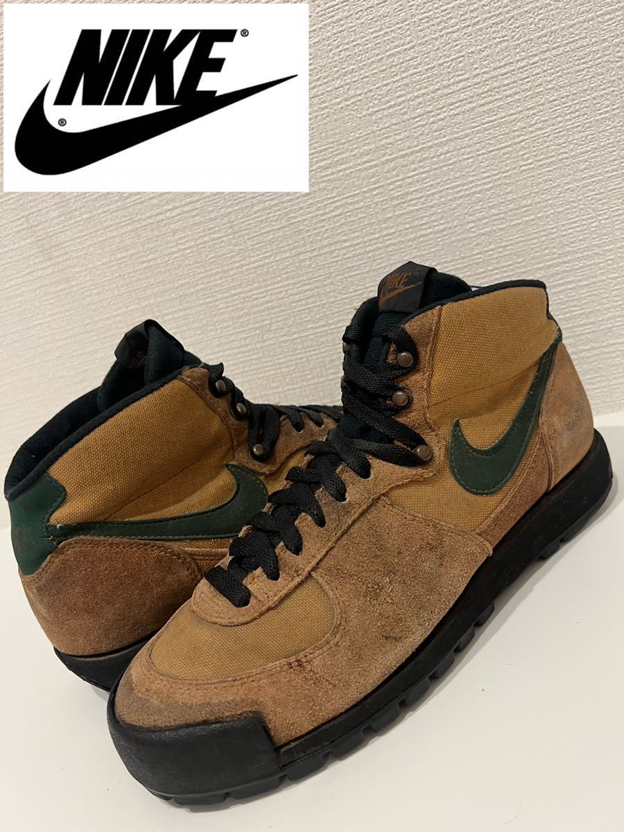 ★NIKE★ナイキ★AIR APPROACH★エアアプローチ★USA製★日本未発売★1981年製★80s★ヴィンテージ★縦ナイキ★本革スエード×ナイロン★