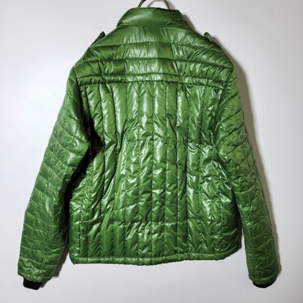 【レア】AVIREX アヴィレックス パッティングジャケット ジャケット 中綿 緑 グリーン Mサイズ ポリエステル_画像3