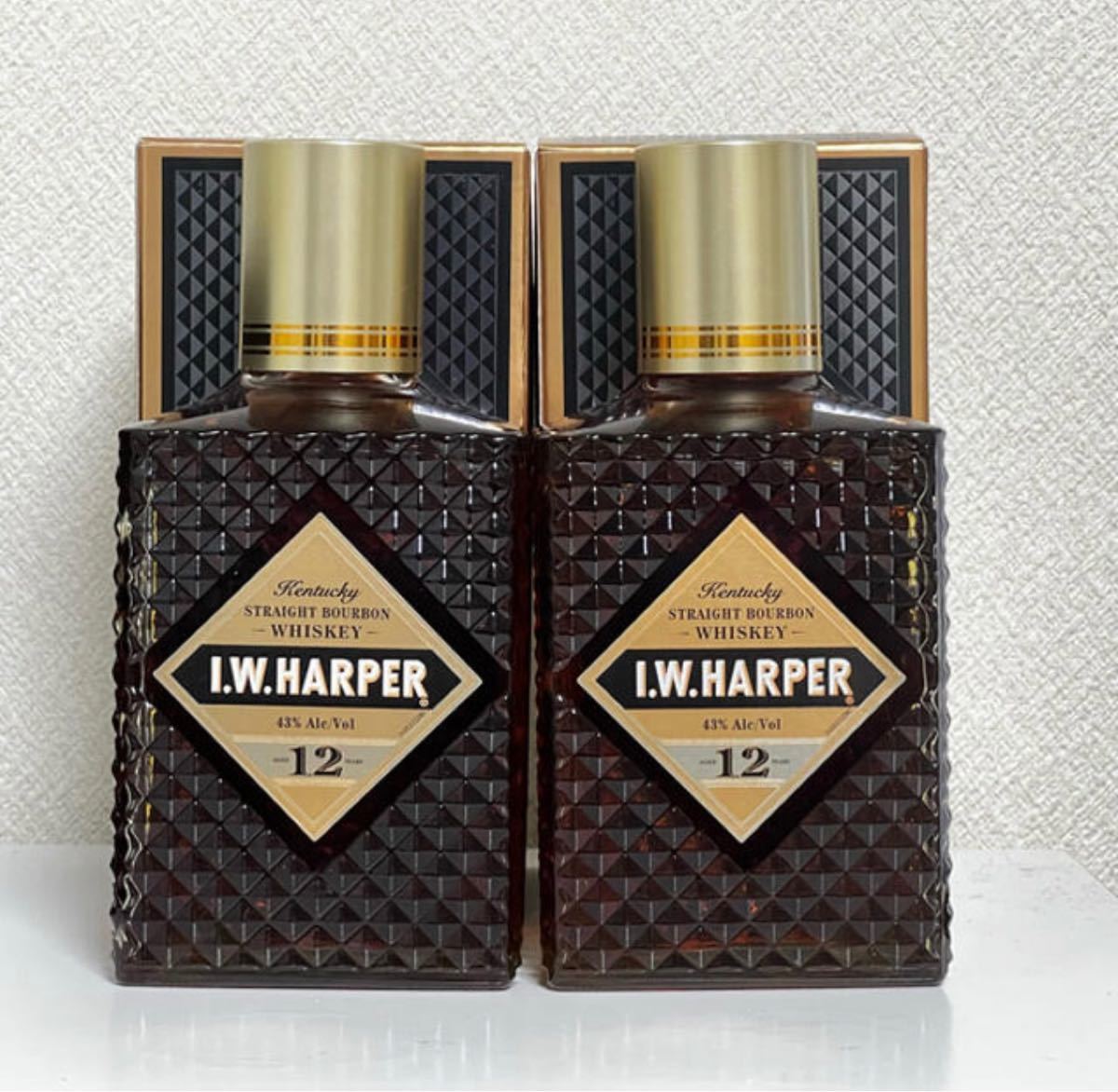 終売品 IWハーパー12年 バーボンウイスキー 2本 - focla.com.ec