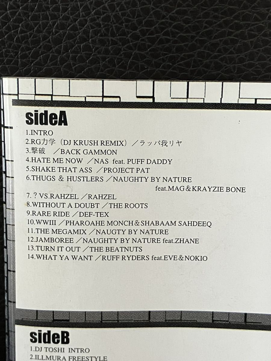 CD attaching MIXTAPE DJ TOSHI taste four 2 pcs set *MURO KIYO KOCO KENSEI MASTERKEY Japanese LAP BUDDHA BRAND DEV LARGE KENSEI ZEEBRA