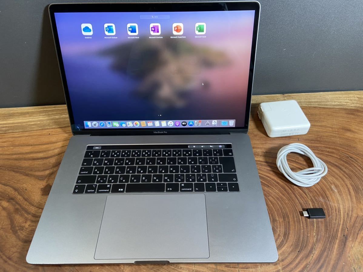極美品充放電1回」Apple MacBook PRO Retina 15inch 2018/CPUi7 2.6GHZ