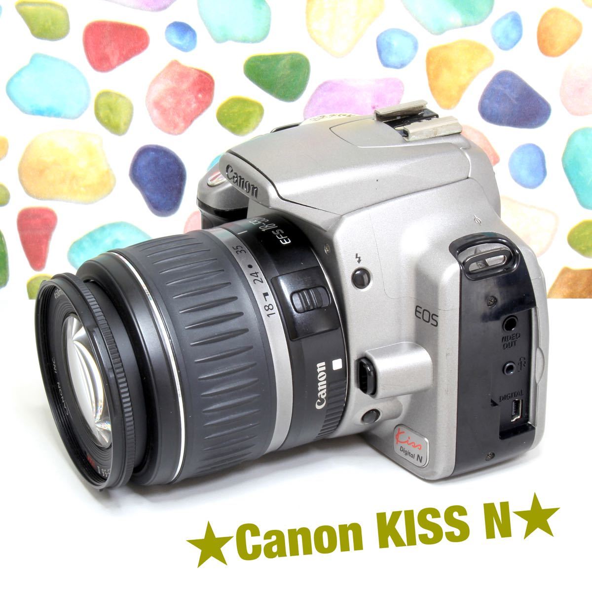 ◇Canon キャノン EOS KISS digital N ☆一眼レフ入門 ☆カメラバッグ