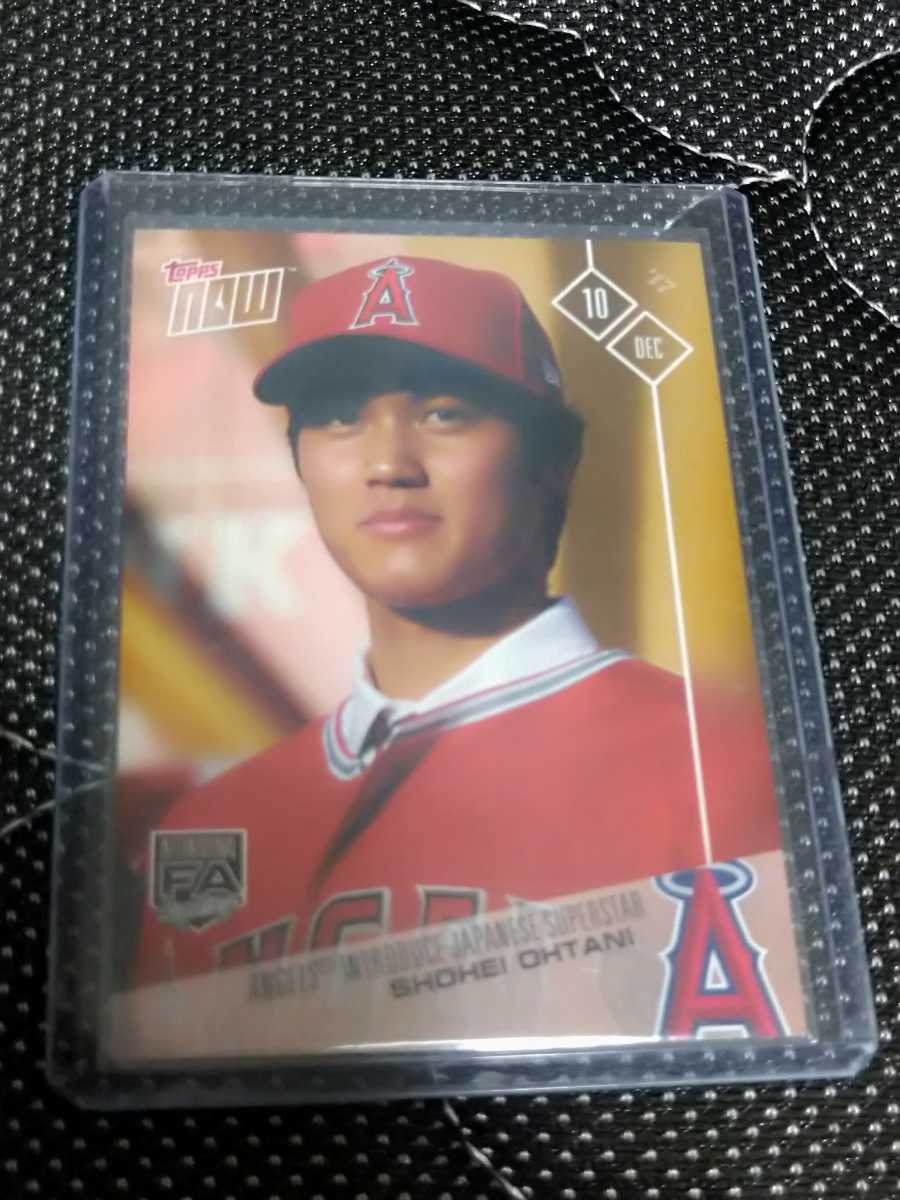 Topps ロサンゼルス エンゼルス 大谷翔平 ルーキーカード 入団