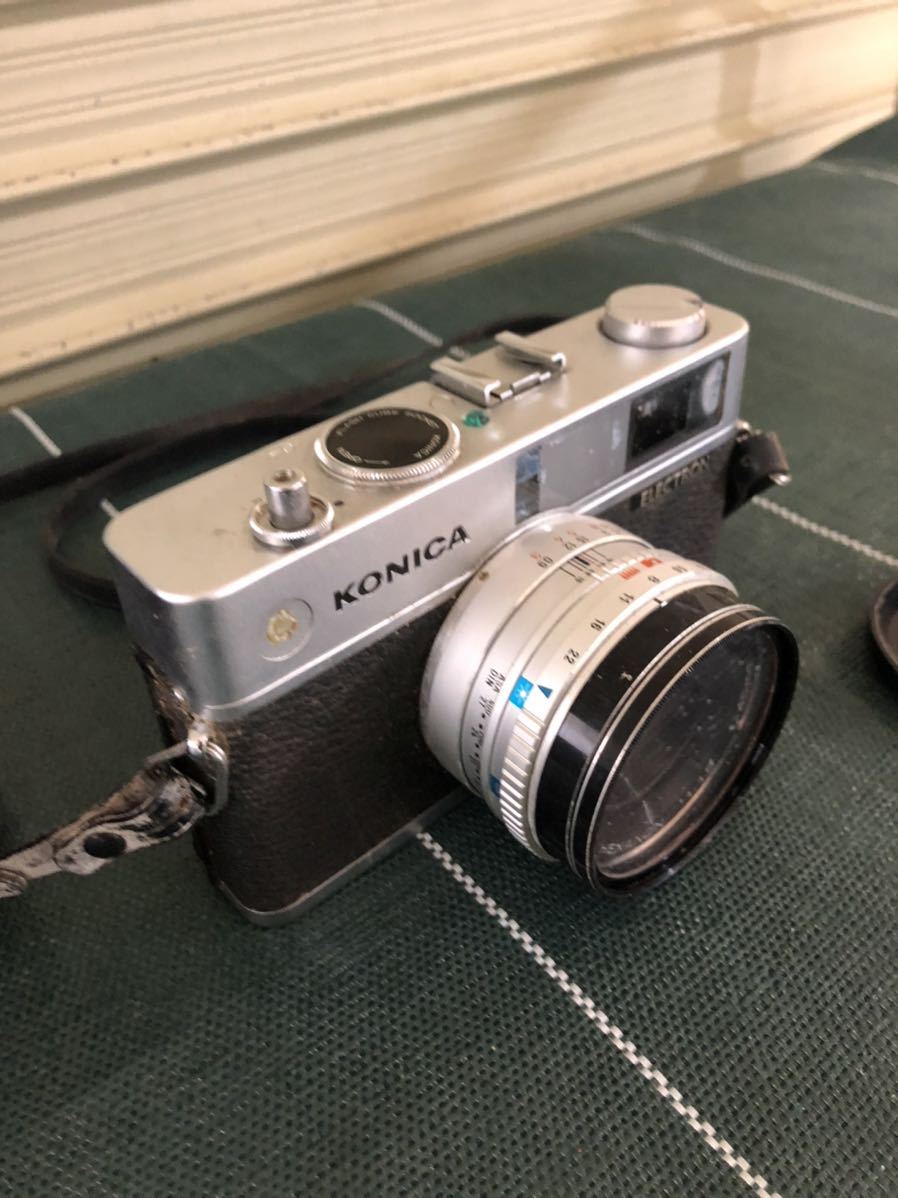 ★コニカエレクトロン（KONICA Electron）アンティーク フィルムカメラ 昭和レトロ ★_画像6