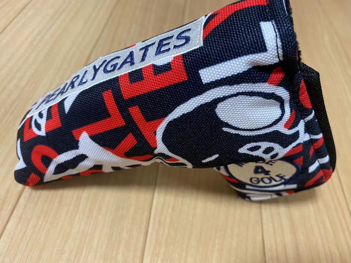 【新品未使用】 PEARLY GATES パーリーゲイツ パターカバースヌーピー柄 ヘッドカバー