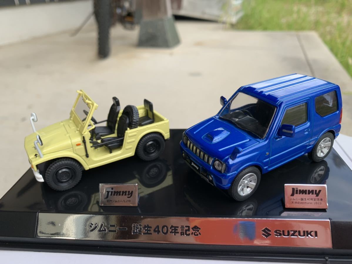 スズキ ジムニー 誕生40年記念 1/43 ミニカー SUZUKI Jimny 非売品
