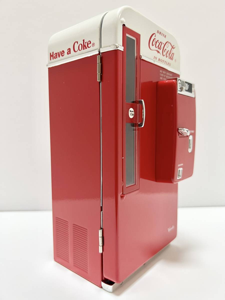 【レア♪ ジャンク品】Coca-Cola コカコーラ 自動販売機 コインバンク ビンテージ_画像3