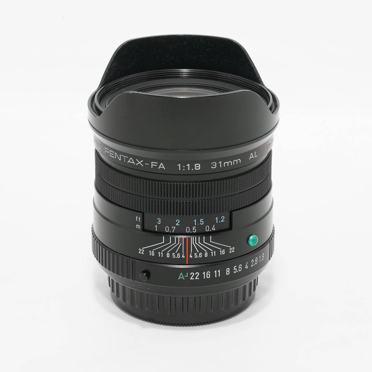 良品 ペンタックス smc PENTAX- FA 31mm F1.8 AL Limited ブラック