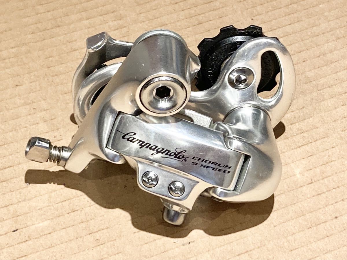 極美品 カンパ CHORUS 9s リアディレイラー RD-19CH 送料520円 Campagnolo コーラス 95RECORD_画像1