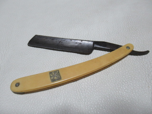 □美品 希少 1950年代◇刃金製 西洋剃刀(カミソリ)◇ドイツ製 □美品 希少 1950年代◇刃金製 西洋剃刀(カミソリ)◇ドイツ製