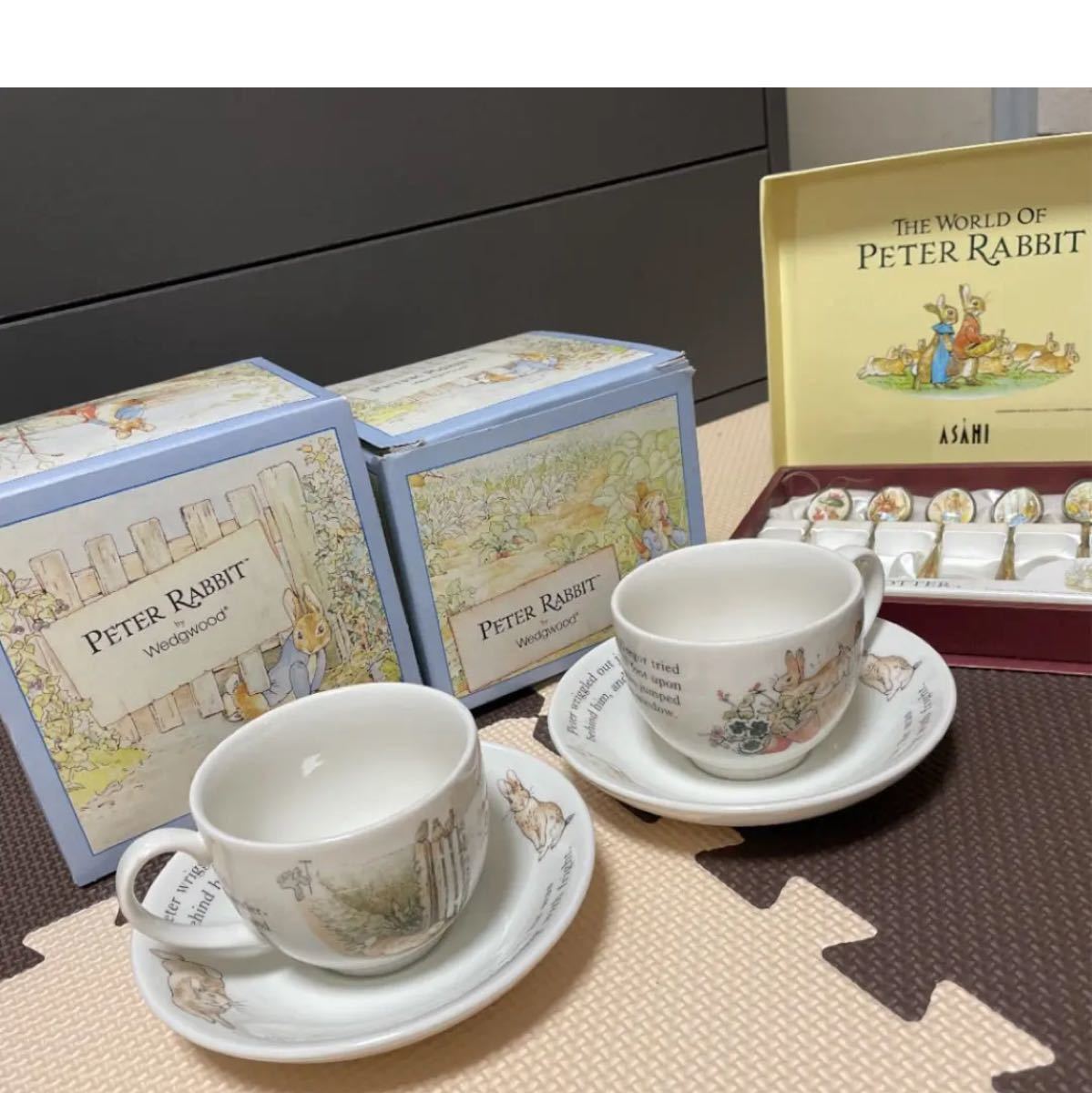 カップ&ソーサー ピーターラビット ウェッジウッド ティーセット ウエッジウッド WEDGWOOD 