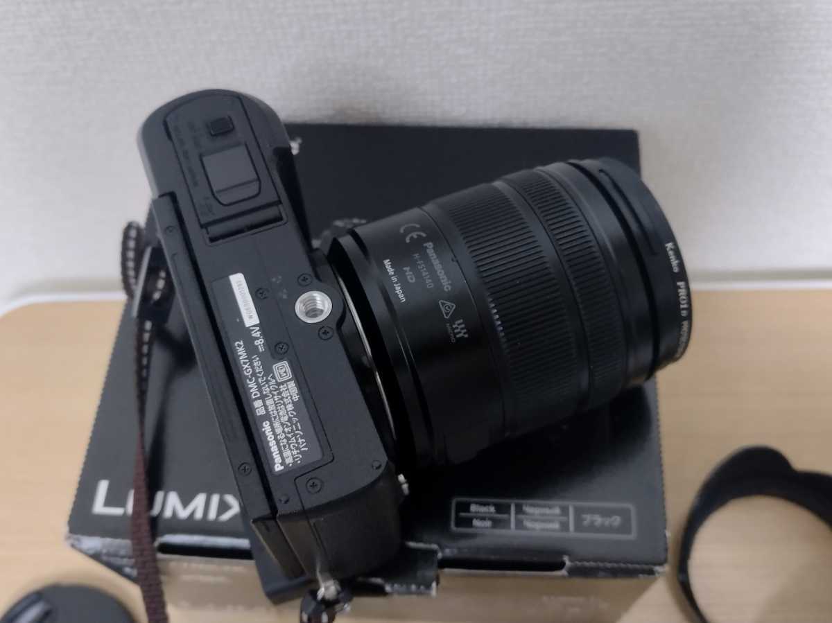 Panasonic LUMIX DMC-GX7MK2 ミラーレス一眼カメラ 14-140ズームレンズ