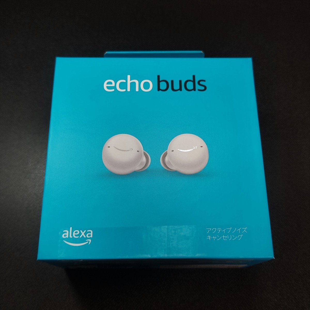 Echo Buds (エコーバッズ) 第2世代 グレーシャーホワイト 充電ケース(ワイヤレス充電非対応)