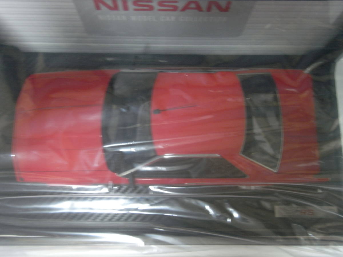 【日産純正】 イグニッションモデル 1/18 Nissan Skyline 2000 RS-X Turbo-C R30 Red スカイライン 鉄仮面 レッド BBSホイール_画像4