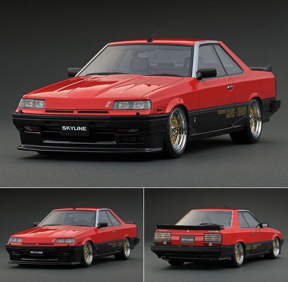 日産純正】 イグニッションモデル 1/18 Nissan Skyline 2000 RS-X