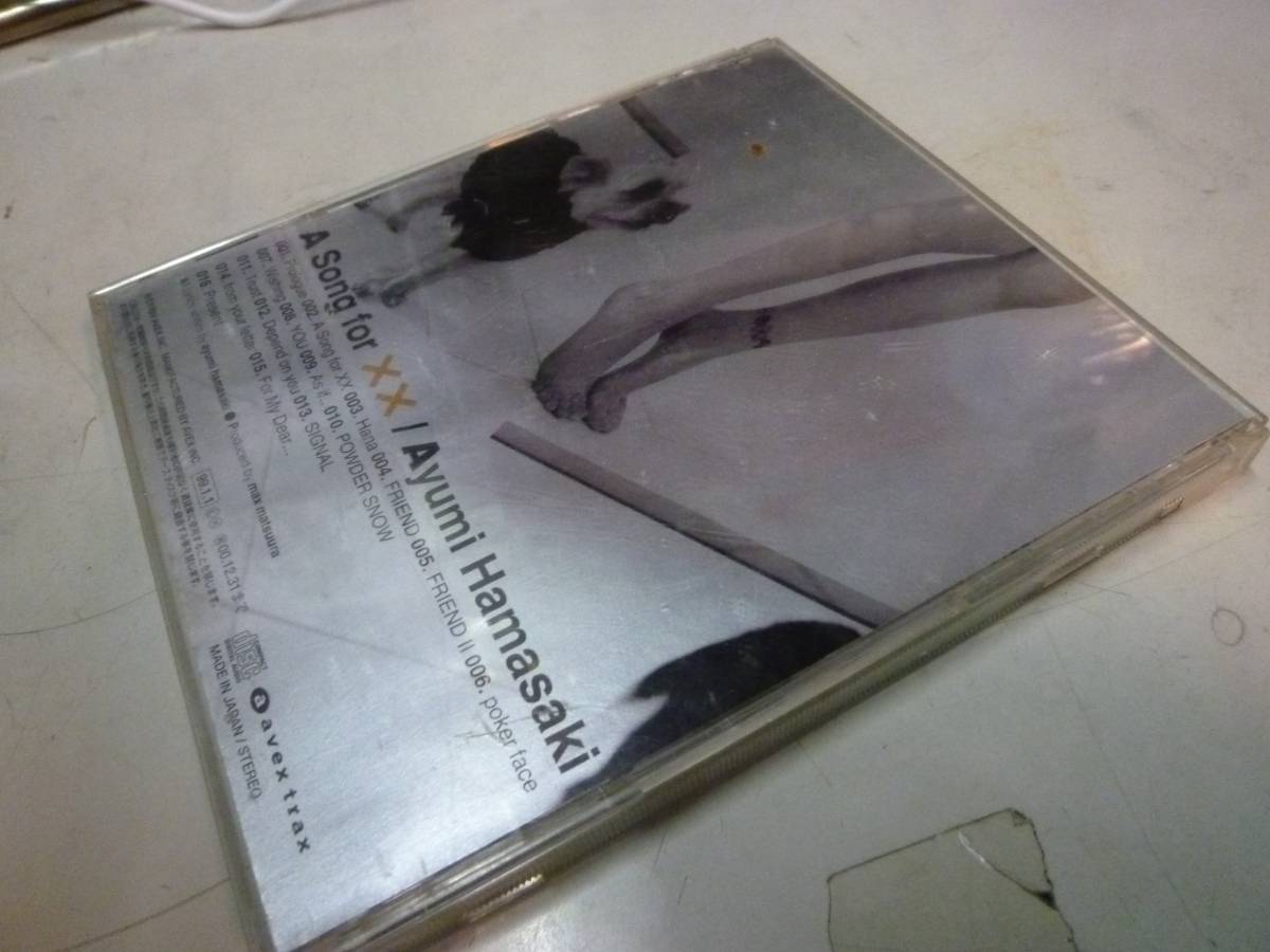 代購代標第一品牌－樂淘letao－M4831 CD 浜崎あゆみ A Song for XX