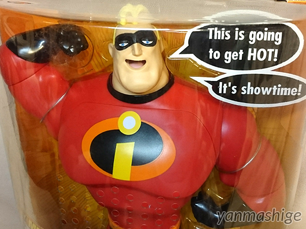 新品/PART2公開記念 Mr.インクレディブル ビッグサイズ トーキングフィギュア 絶版 ハズブロ Hasbro The Incredibles
