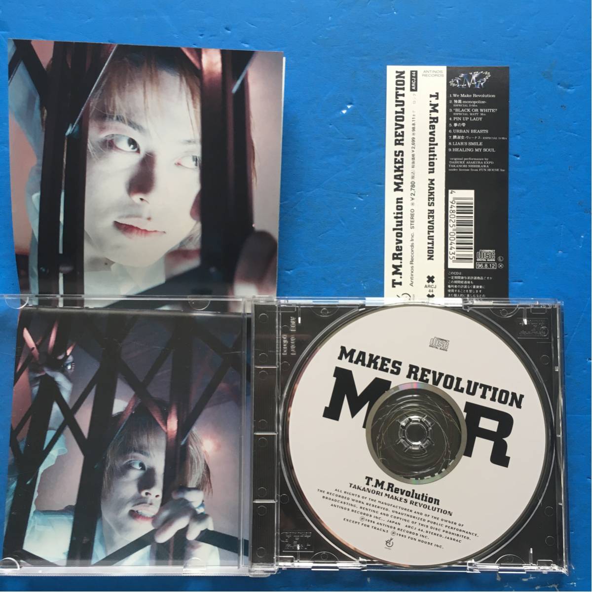 CD T.M.Revolution MAKES REVOLUTION 夢の雫 BLACK OR WHITE_画像3