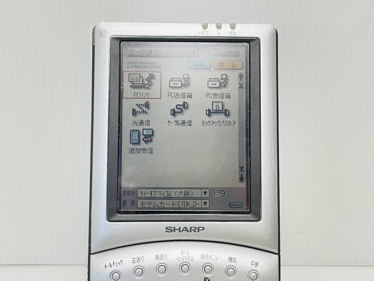 R シャープ SHARP PDA Zaurus MI-E1 ザウルス　@60_画像2