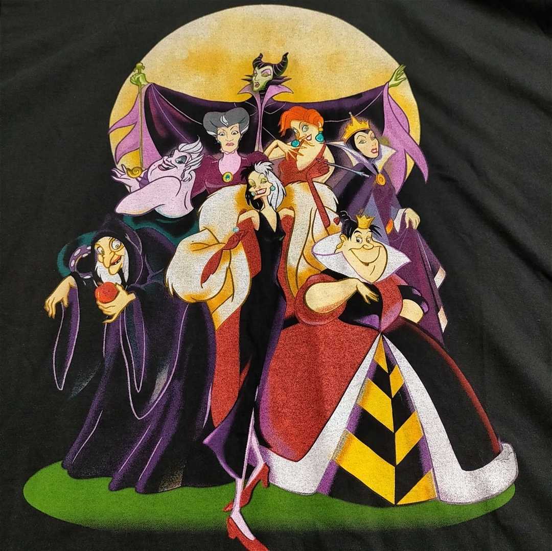 Disney 4XL バッドガールズ ヴィランズ Bad Girls Tシャツ-