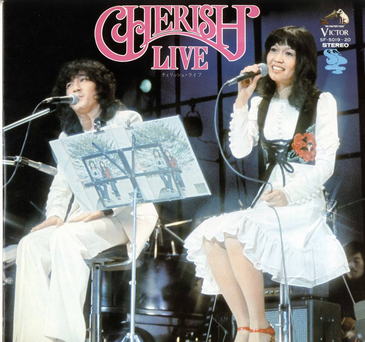 即買　ＬＰ盤２枚組　チェリッシュ・ライブ　CHERISH LIVE_画像1