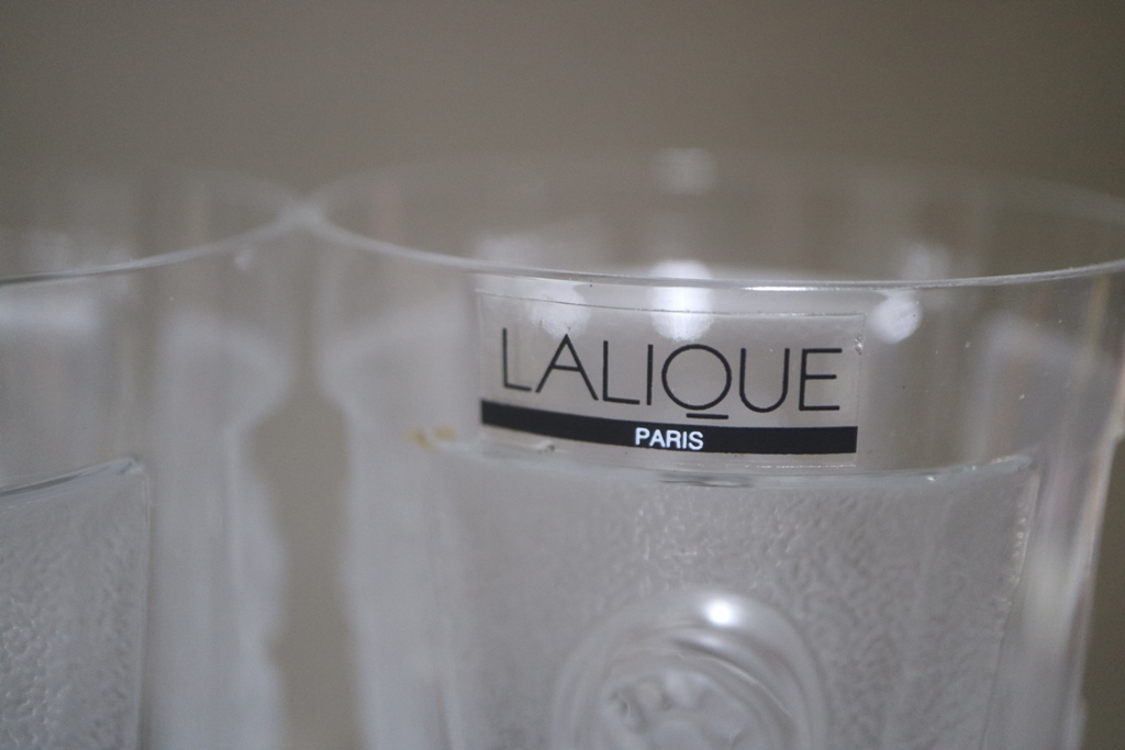 LALIQUE ラリック ペア タンブラーグラス ハイボールグラス ミューズ