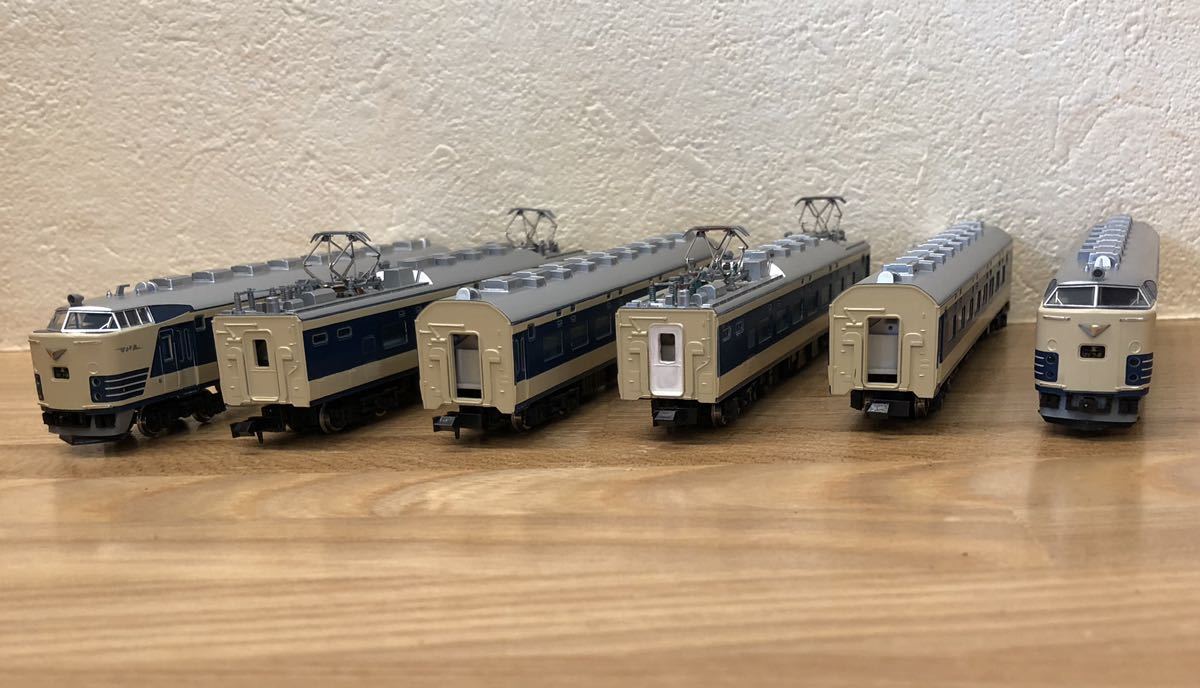 KATO JR/国鉄 583系 6両セット 室内灯装着 その3 模型、プラモデル