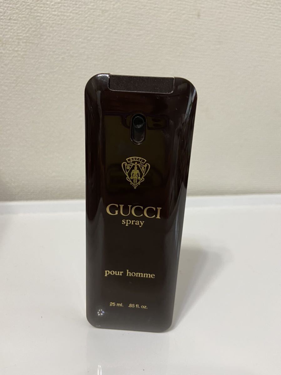  Gucci pool Homme 25ml GUCCI pour homme perfume gross weight 82g