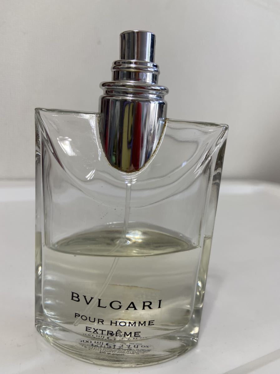 BVLGARI 100ml BVLGARY pool Homme Extreme BVLGARY pool Homme o-doto crack spray EDT SP perfume cap none outside fixed form 350 jpy 