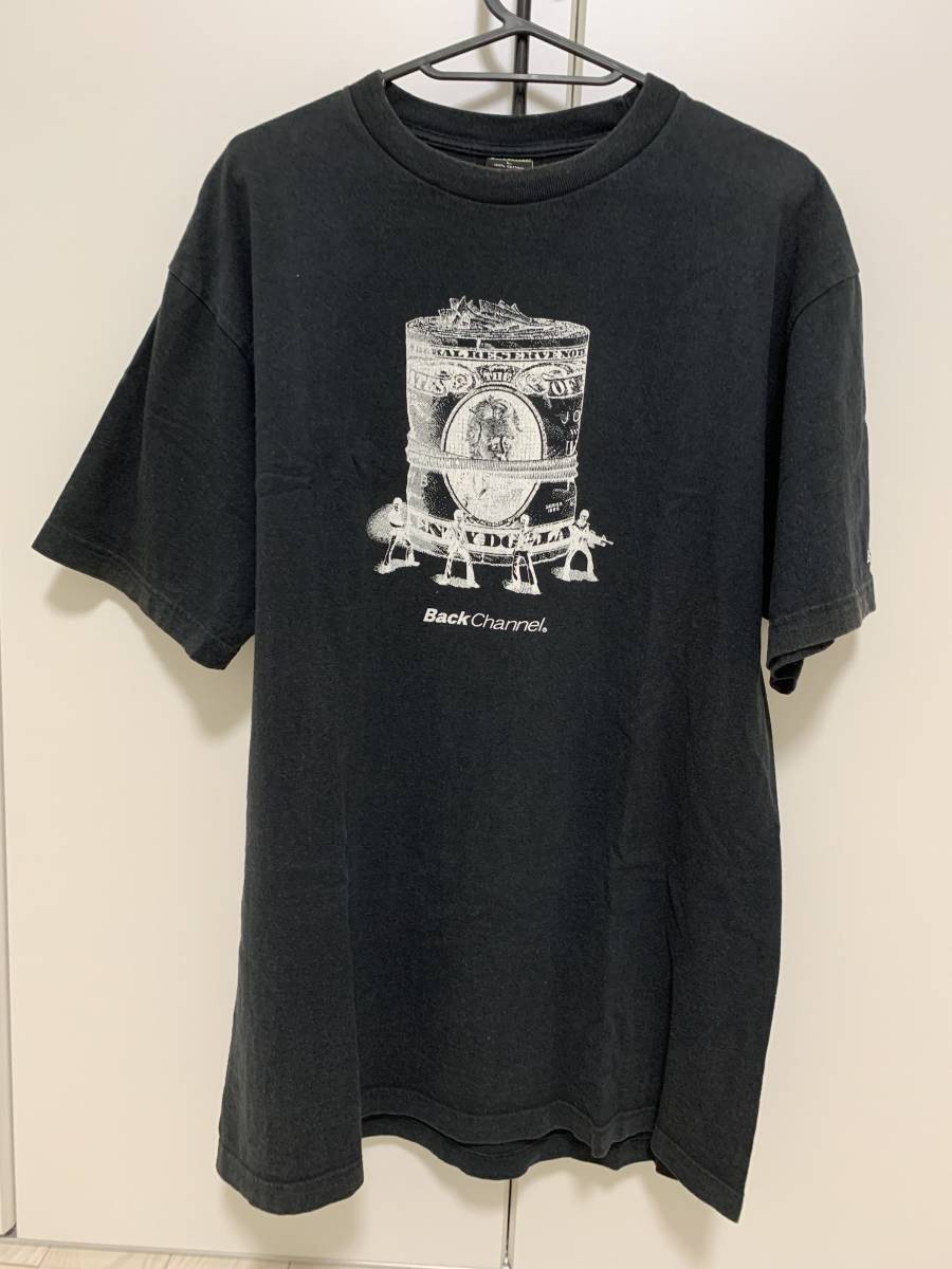 バックチャンネル Tシャツ ( L ) 黒 美品-connectedremag.com
